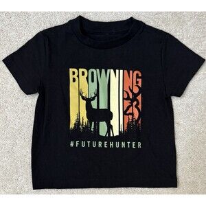 Browning Toddler 3T “Future Hunter” Deer Tshirt 100% Cotton